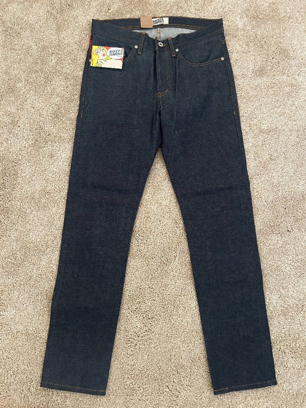 Naked and Famous Selvedge Jeans - NWT